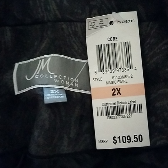 Nwt JM CCollection 2xl Floral jacket - Picture 7 of 8